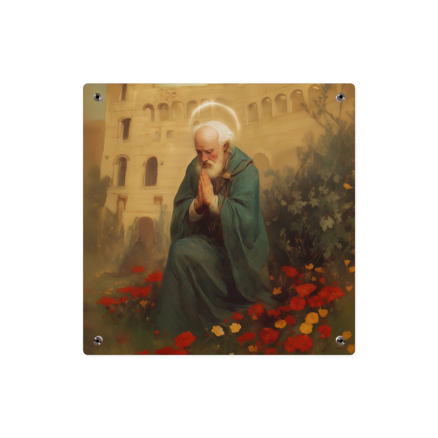 Saint Cyprian Wall Art Panel - Ready to Hang Acrylic Print - Catholic Saint Art - Patron Saint Print - Martyr Art