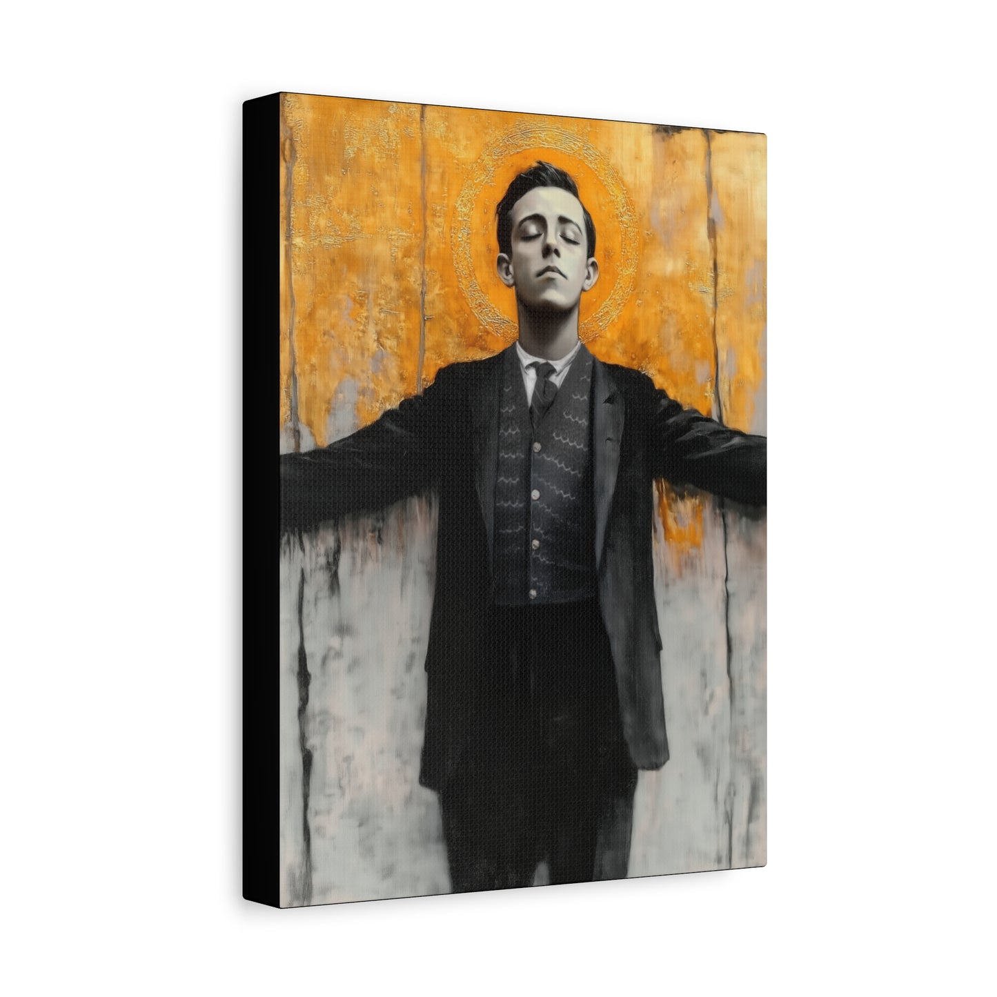Blessed Miguel Pro- Gallery Wrapped Canvas - Print - Religious Art for your Home - Catholic Saint Art Print - Home Decor - Catholic Art