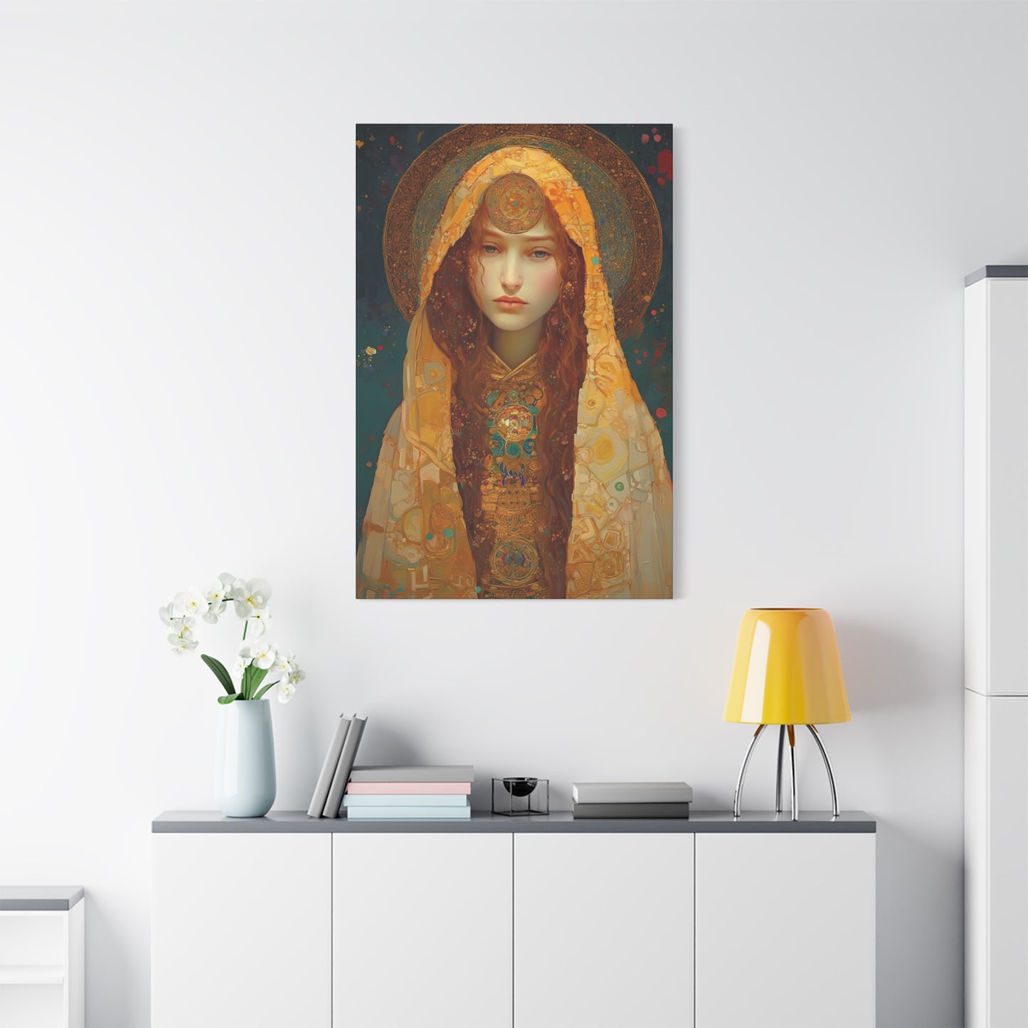 Saint Mary Magdalene Canvas Print - Multiple Sizes - Catholic Home art - Museum Wrapped Canvas - Sanctified Souls Print