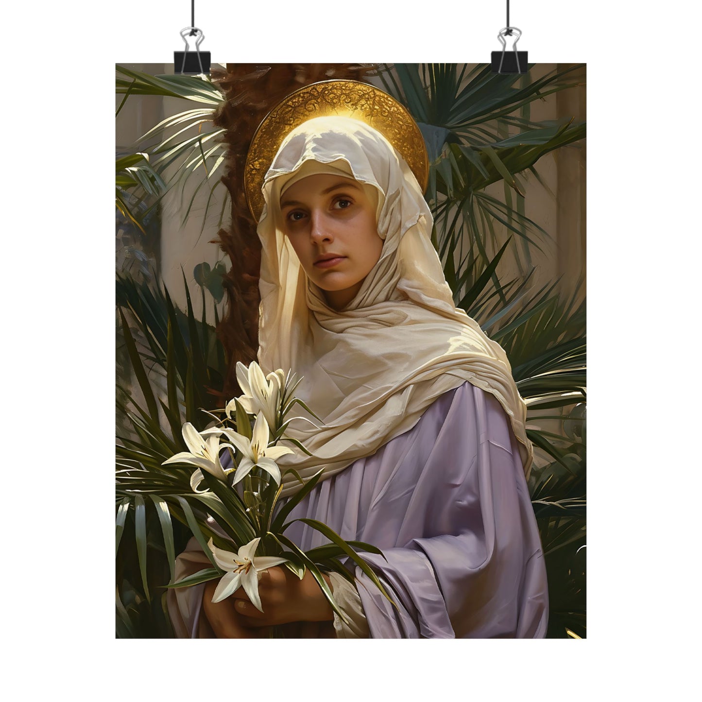 Saint Adele - Sanctified Souls Print - Multiple Sizes - Premium Matte Vertical Posters