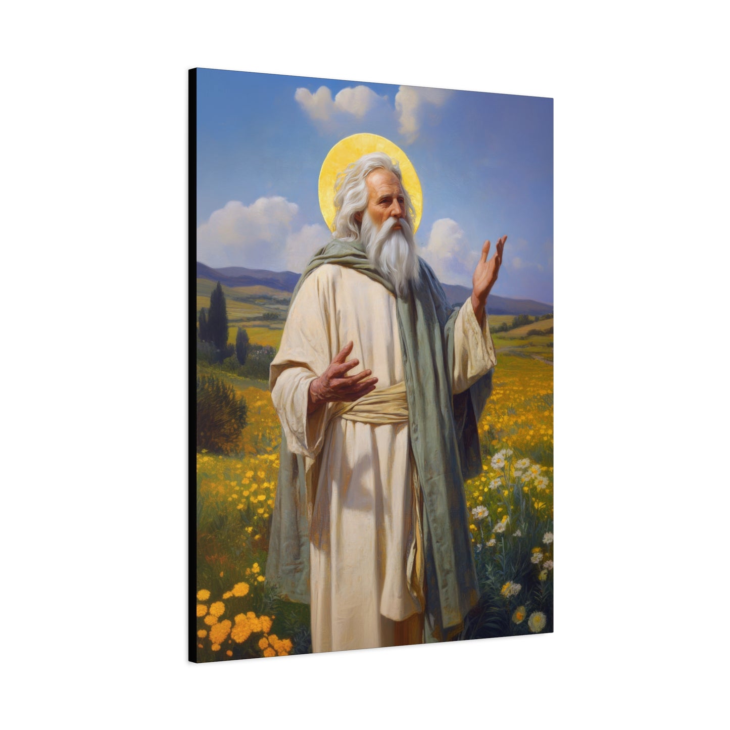 Saint Hilary of Arles - Gallery Wrapped Canvas - Print - Religious Art for your Home - Catholic Art Print