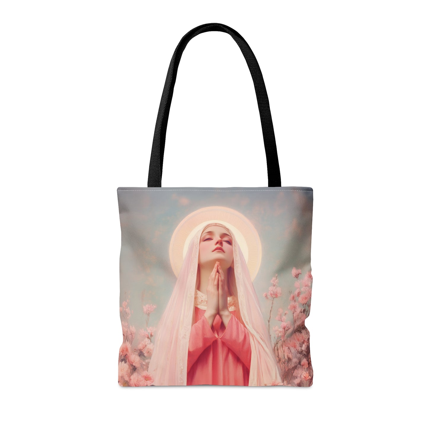 Saint Illuminata - Tote Bag - Large Medium Small Faith Art Bag - Catholic Faith Purse