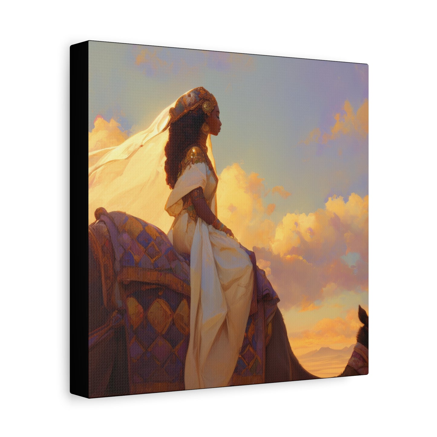 Queen of Sheba - Gallery Wrapped Canvas - Print - Religious Art for your Home - Catholic Art