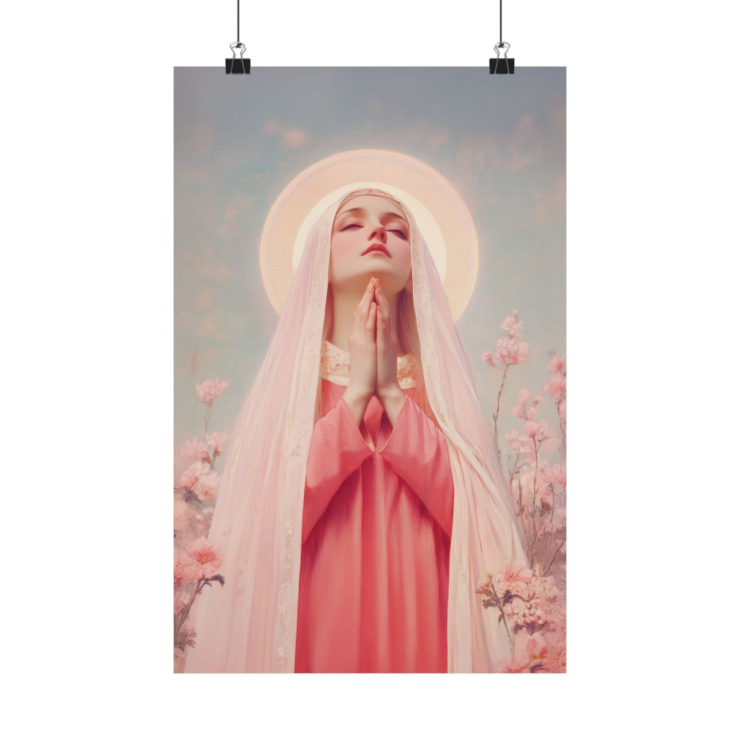 Saint Illuminata - Sanctified Souls Print - Multiple Sizes - Premium Matte Vertical Posters
