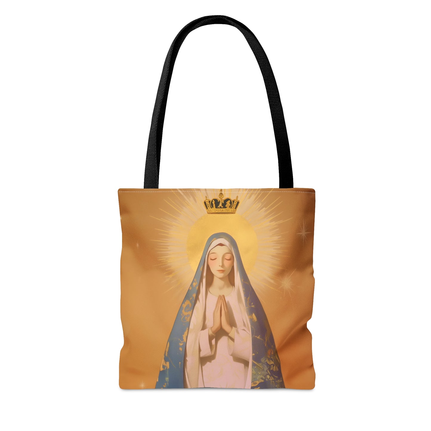 Eternal Glory : Mary's Coronation in Heaven Tote Bag - Large Medium Small Faith Art Bag - Catholic Faith Purse - Religious