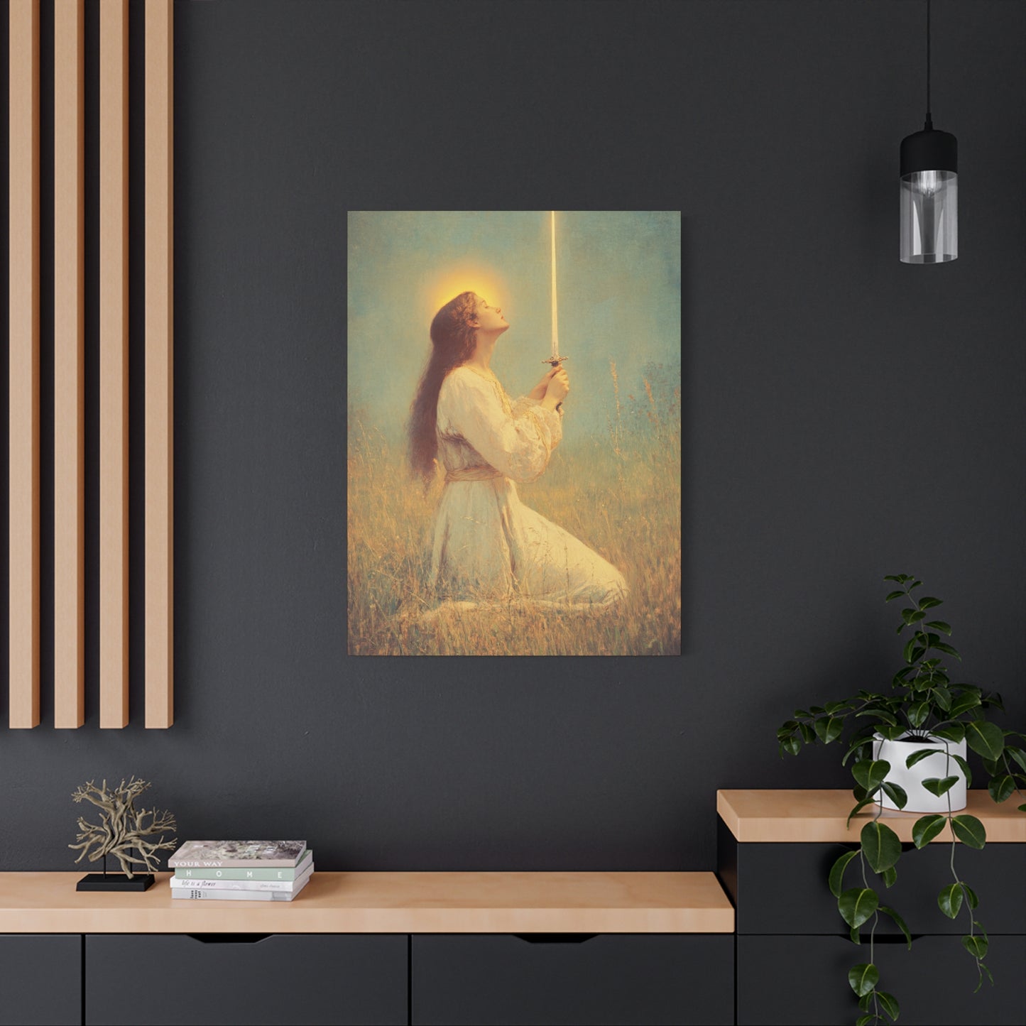 St. Joan of Arc - Catholic Saint Canvas Print