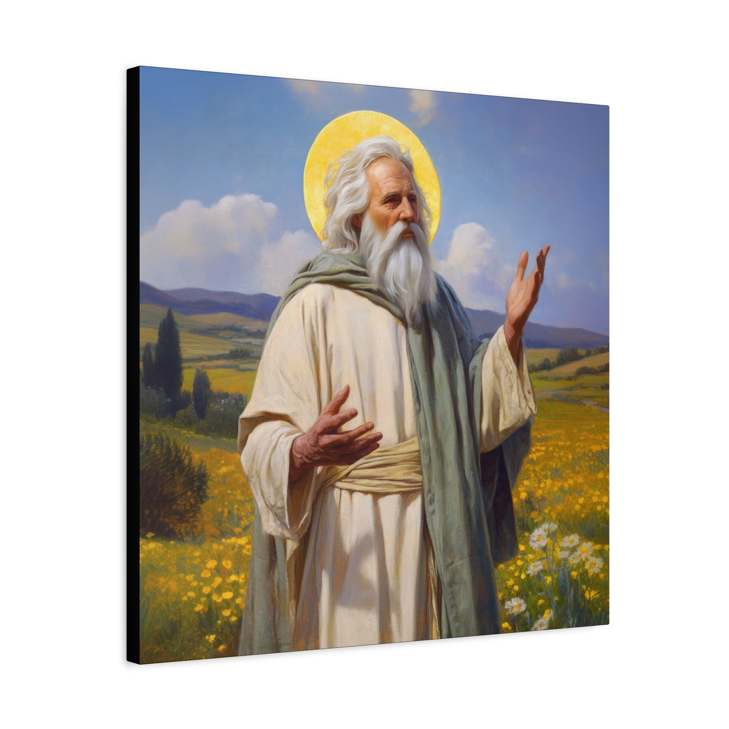 Saint Hilary of Arles - Gallery Wrapped Canvas - Print - Religious Art for your Home - Catholic Art Print