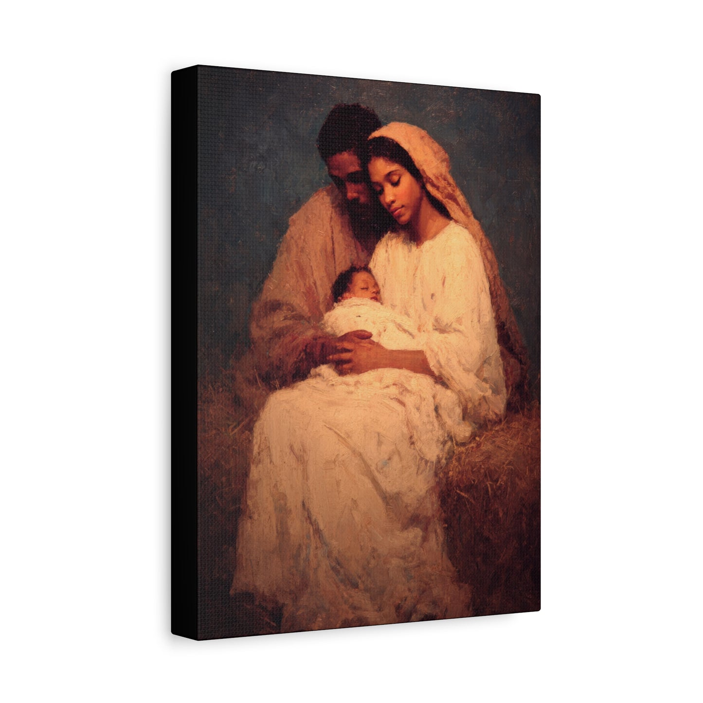 Love Made Visible in the Holy Family - Gallery Wrapped Canvas - Print - Religious Art for your Home - Catholic