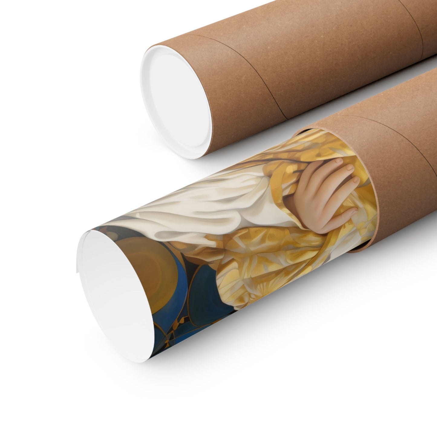 Divine Innocence: The Christ Child - Sanctified Souls Print - Multiple Sizes - Premium Matte Vertical Posters