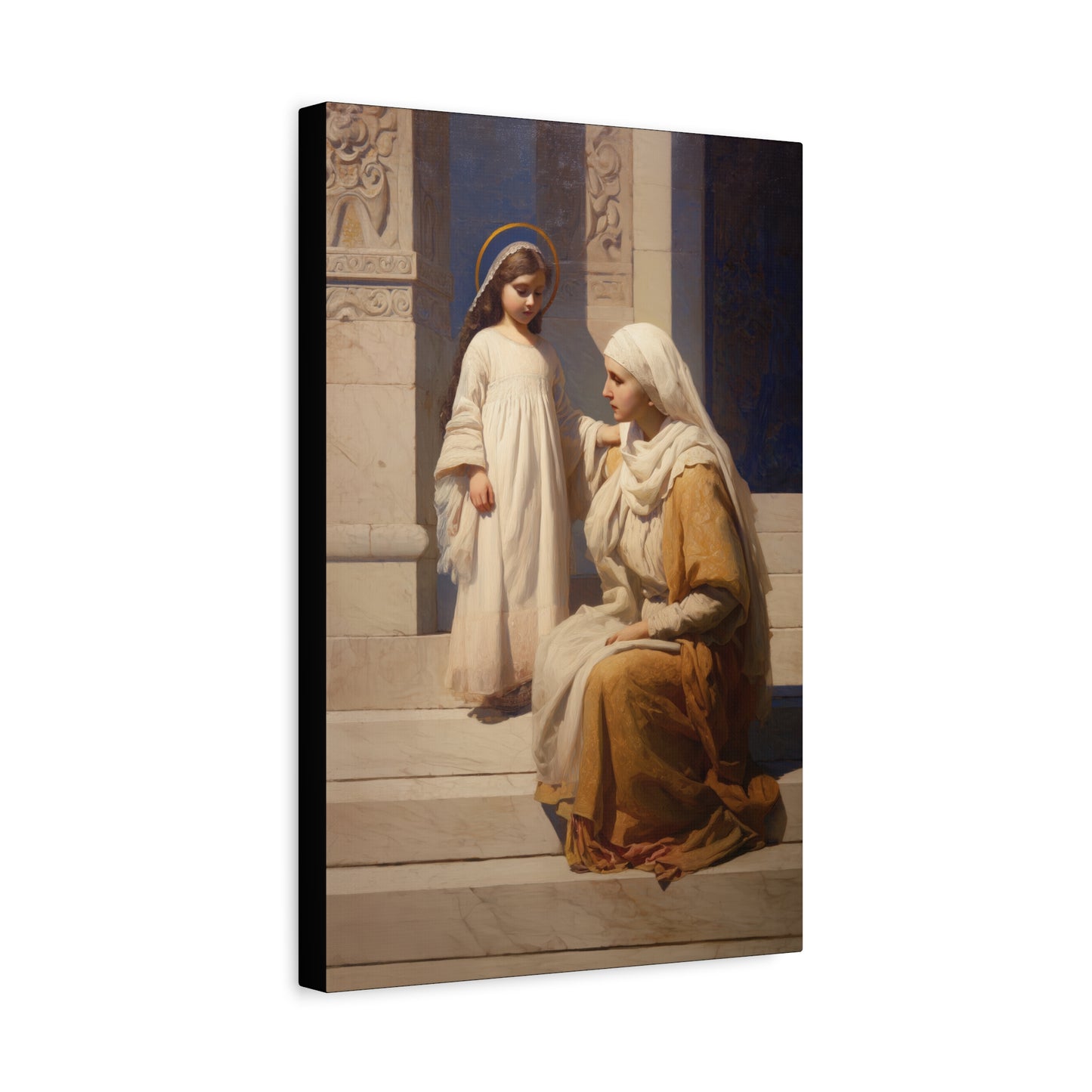 The Feast of the Presentation of the Blessed Mary - Gallery Wrapped Canvas - Print - Religious Art for your Home - Catholic