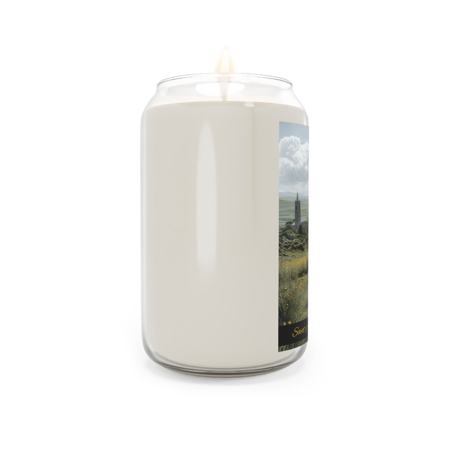 Saint Ælfthryth of Crowland / Saint Alfreda - Scented Prayer Candle, 13.75oz -  Candle - Catholic Art - prayer room Scented Candle