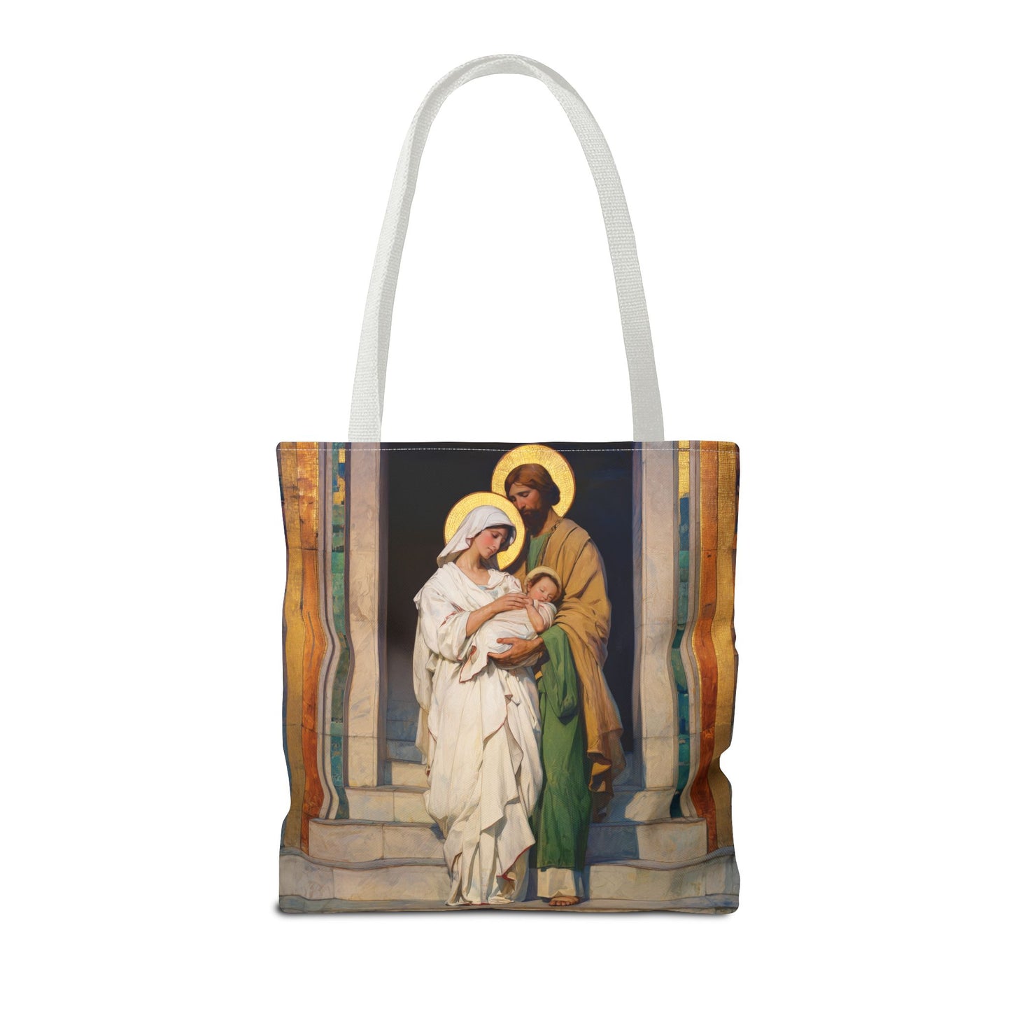 The Feast of the Presentation of the Lord - Holy Family - Tote Bag - Large Medium Small Faith Art Bag - Re-usable Tote Purse - Double Sided