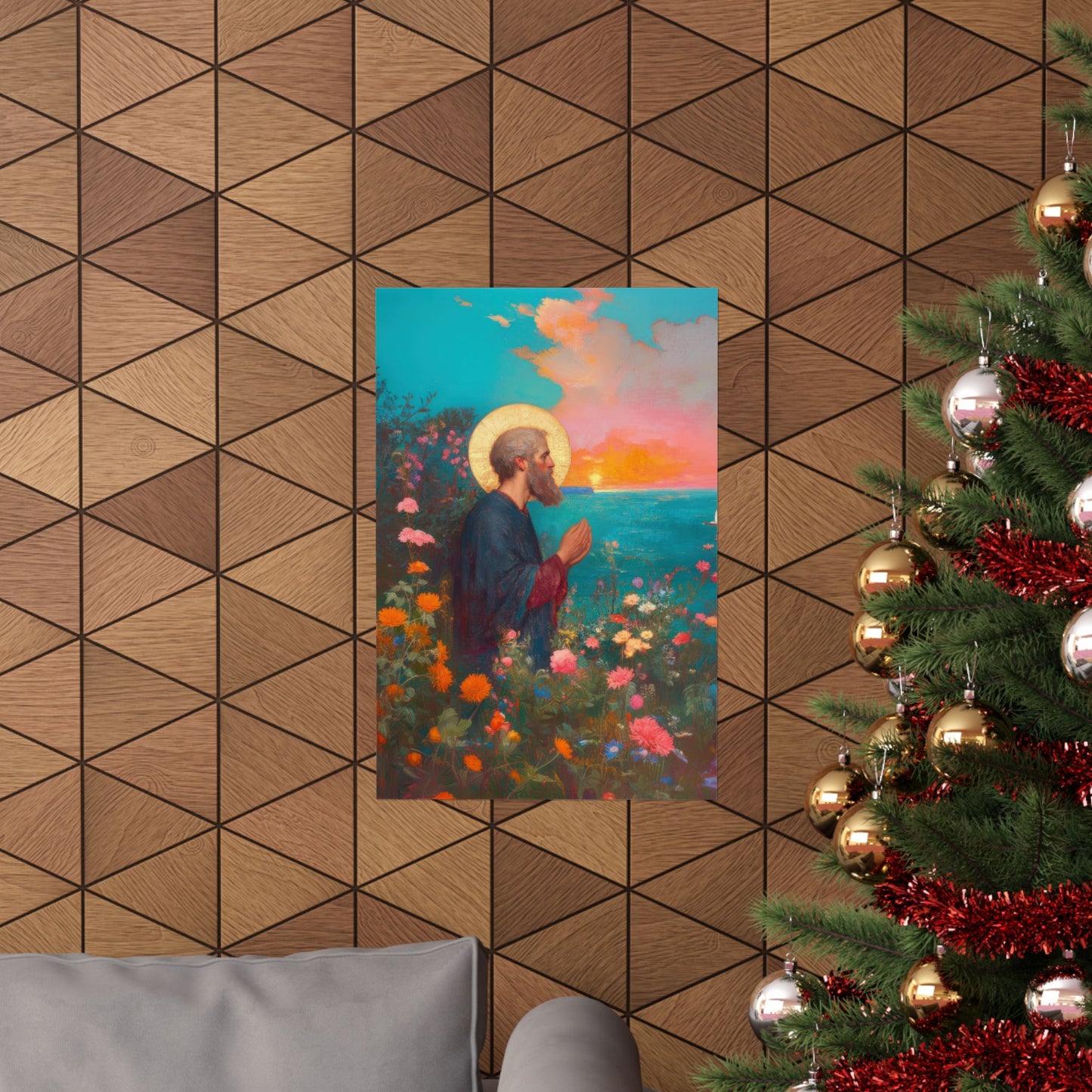 Saint Philip the Apostle - Sanctified Souls Print - Multiple Sizes - Premium Matte Vertical Posters