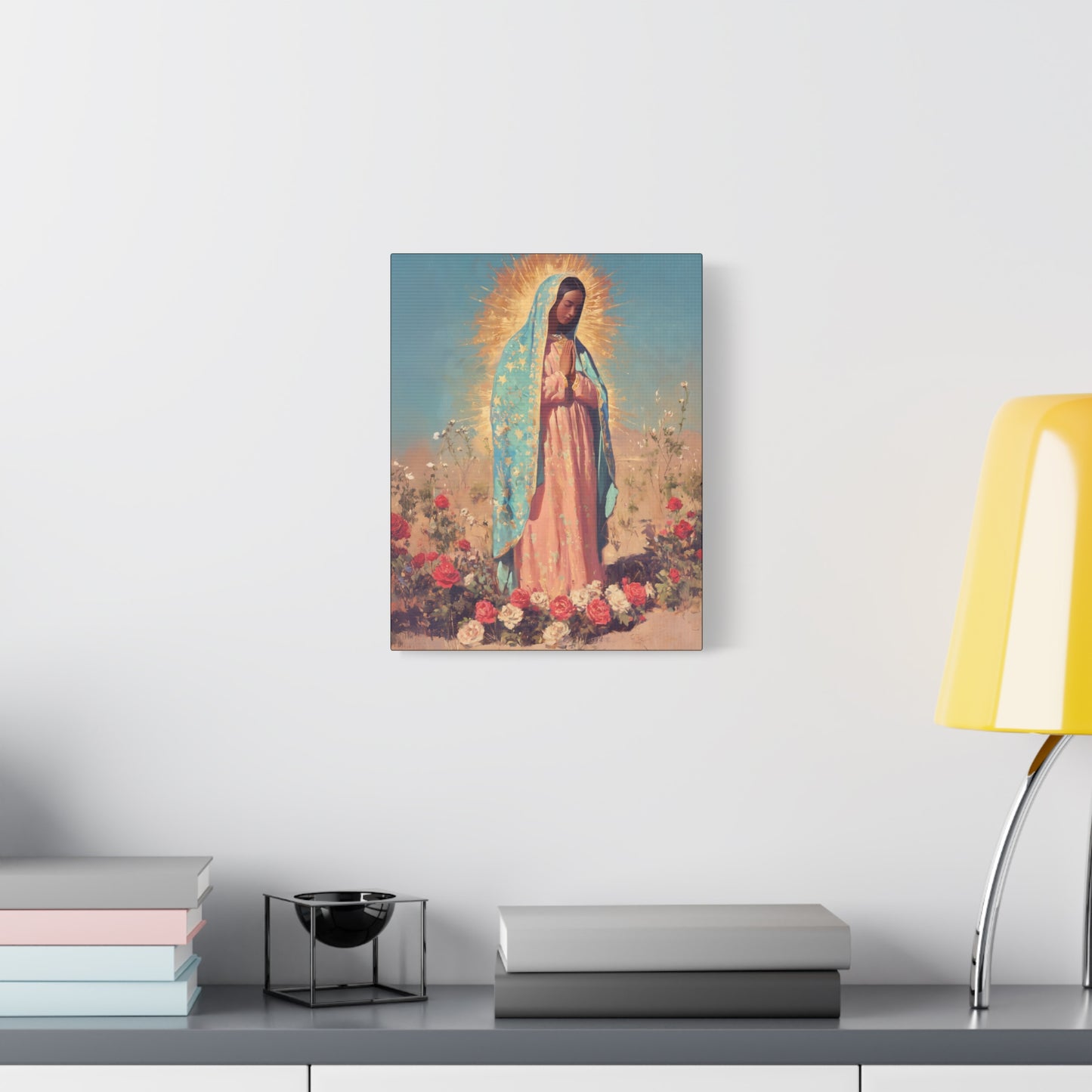 Our Lady of Guadalupe - Gallery Wrapped Canvas - Print - Religious Art for your Home - Catholic Art