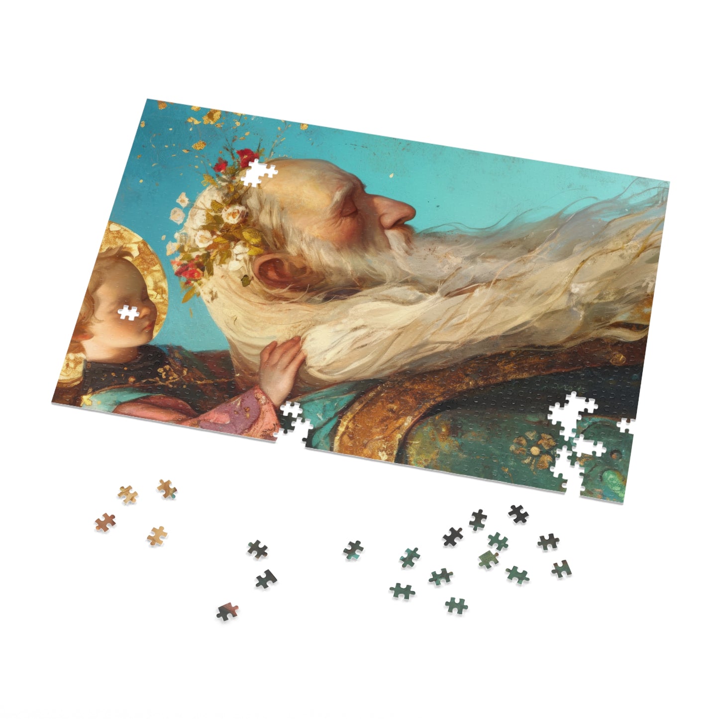 Saint Alexis Falconieri - Puzzle and Keepsake Tin - Religious (30, 110, 252, 500,1000) - Religious Puzzle - Gifts for Catholics