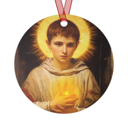 Saint Tarcisius - Religious Holiday Christmas Ornament and Keepsake - Double sided Keepsake Religious Ornament