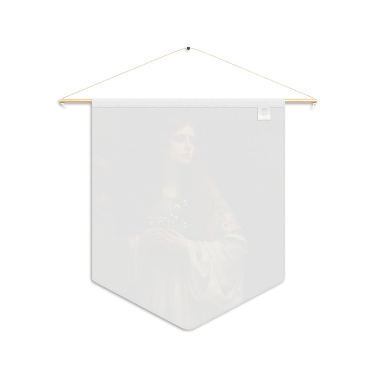 Saint Mary Magdalene : Witness to Resurrection Wall Banner / Wall Hanging - Prayer room art - Catholic Home -  18" x 21"