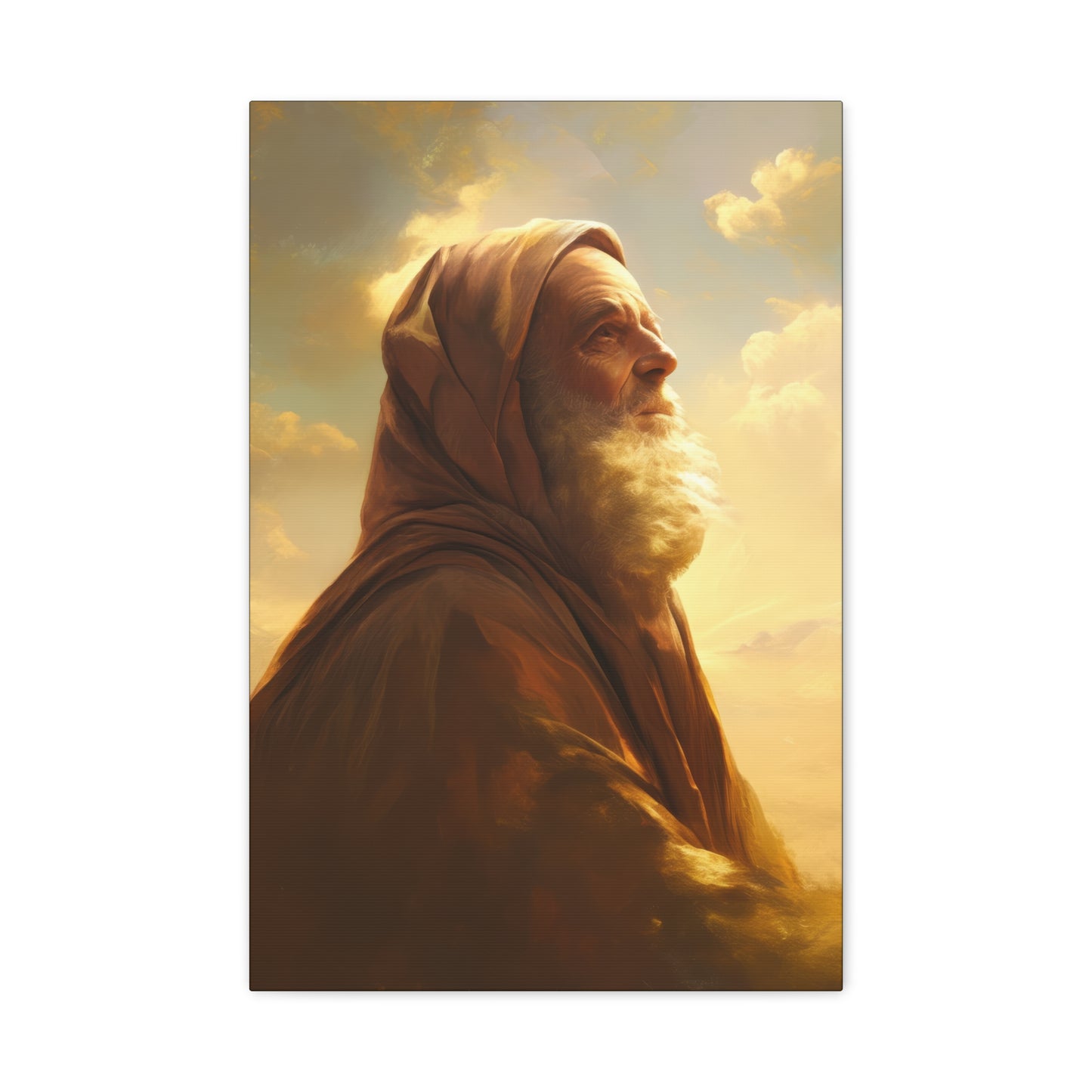 Father Abraham - Museum Wrapped Canvas - Sanctified Souls Print - Religious Art for your Home