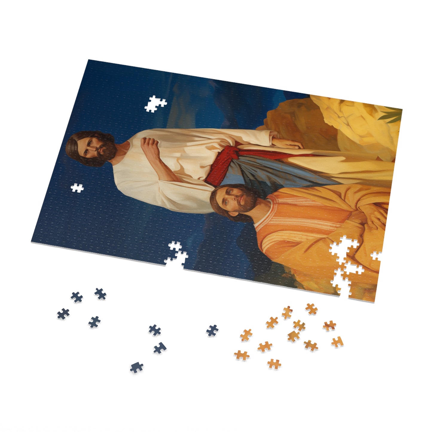 Saints James and John - Sons of Thunder - Puzzle and Keepsake Tin - Jigsaw Puzzle (30, 110, 252, 500,1000-Piece) - Religious Puzzle