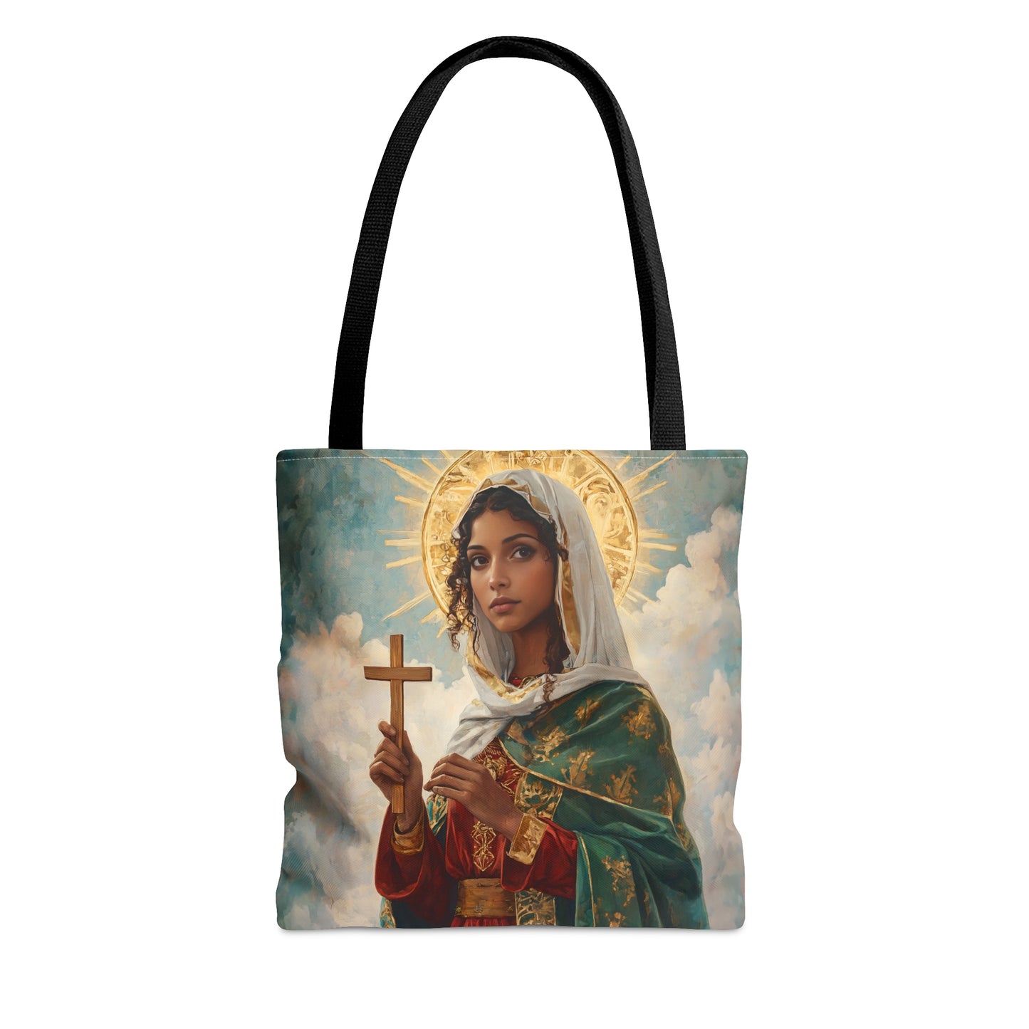 Saint Claudia Tote Bag - Large Medium Small Faith Art Bag - Catholic Faith Purse - Religious - Reusable Grocery Bag - Prayer Bag - Bible Bag