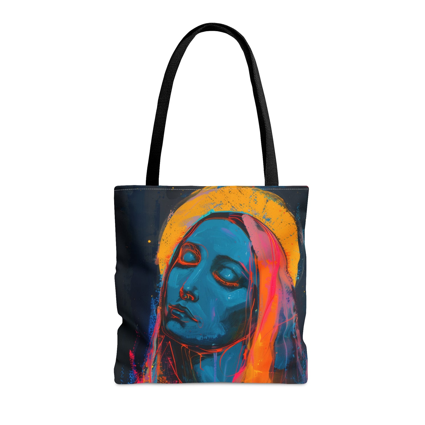 Mary, Mother of God _ Mother of Eternal Wisdom Tote Bag - Large Medium Small Faith Art Bag - Catholic Faith Purse - Religious Carry All