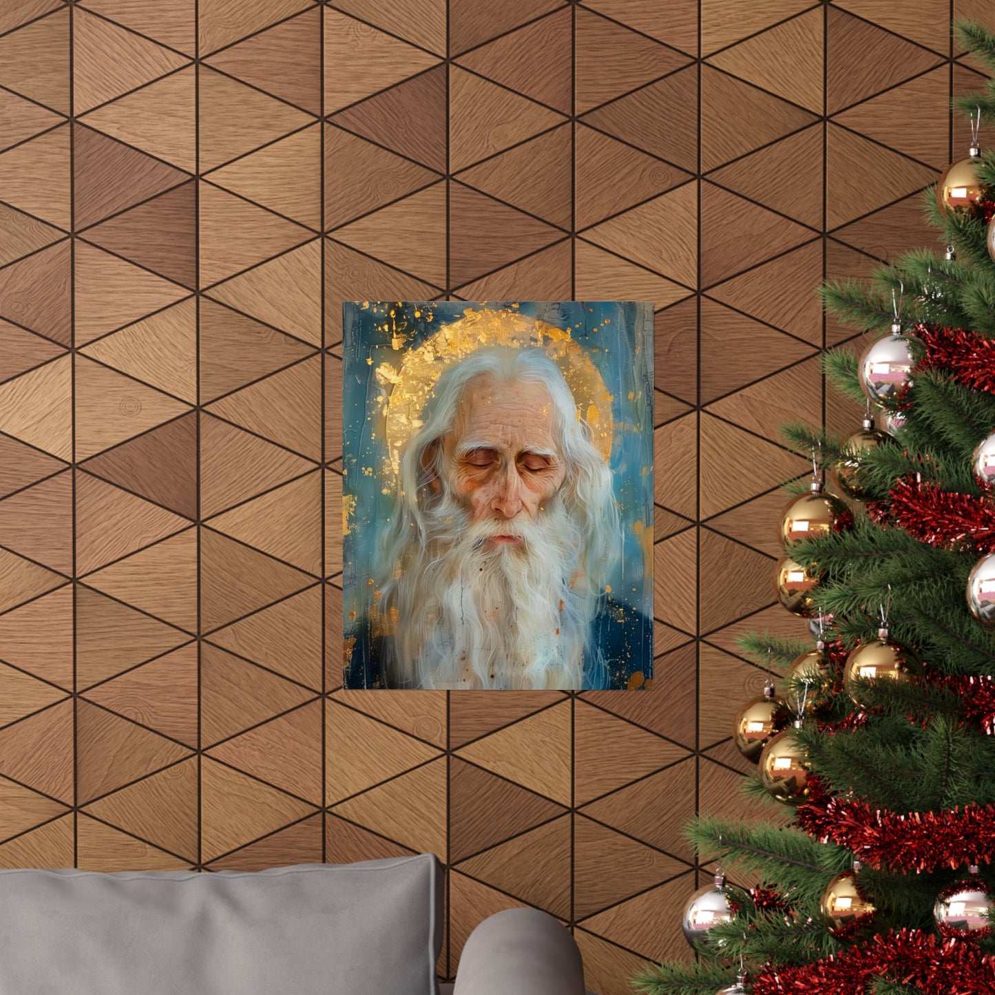 Saint Paul the Simple Print - Sanctified Souls Print - Multiple Sizes - Premium Matte Vertical Posters - Catholic Saint Art - Home decor