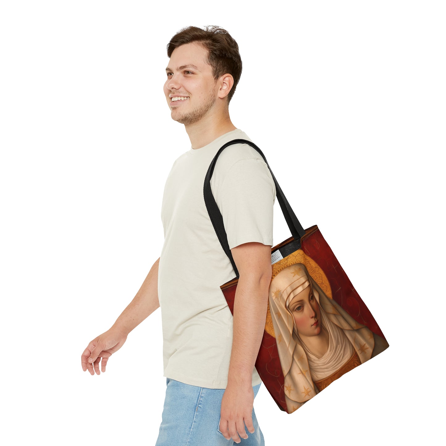 Saint Isidora - the Fool for Christ Tote Bag - Large Medium Small Faith Art Bag -  Catholic Saint Purse - Carry All Bag - Religious Art Gift