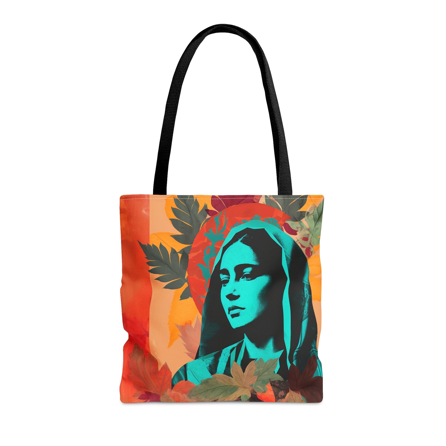 Our Lady of Guadalupe Tote Bag - Catholic faith inspired carry-all purse - day to day bag