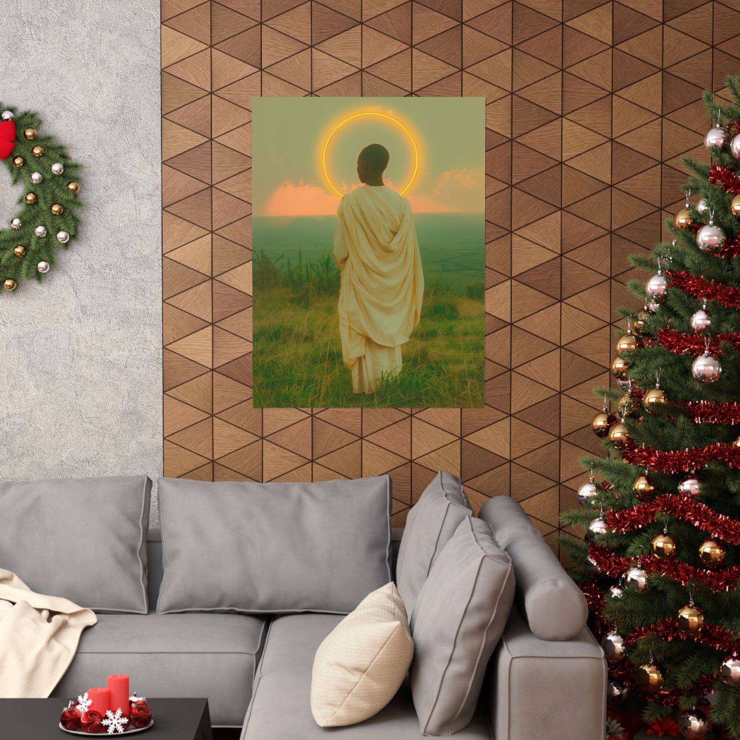 Saint Charles Lwanga- Sanctified Souls Print - Multiple Sizes - Premium Posters - Catholic Art - Christian Home Decor Artwork