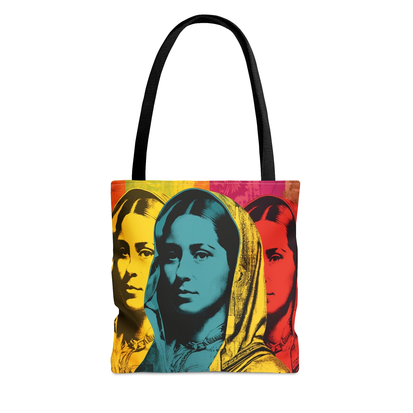 Our Lady of Guadalupe Tote Bag - Catholic faith inspired carry-all purse - day to day bag