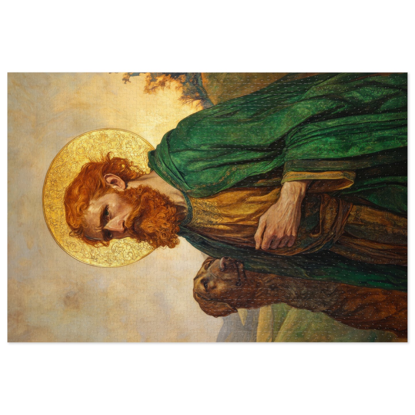 Saint Andrew the Scot - Puzzle and Keepsake Tin - Religious (30, 110, 252, 500,1000) - Religious Puzzle - Gifts for Catholic Families