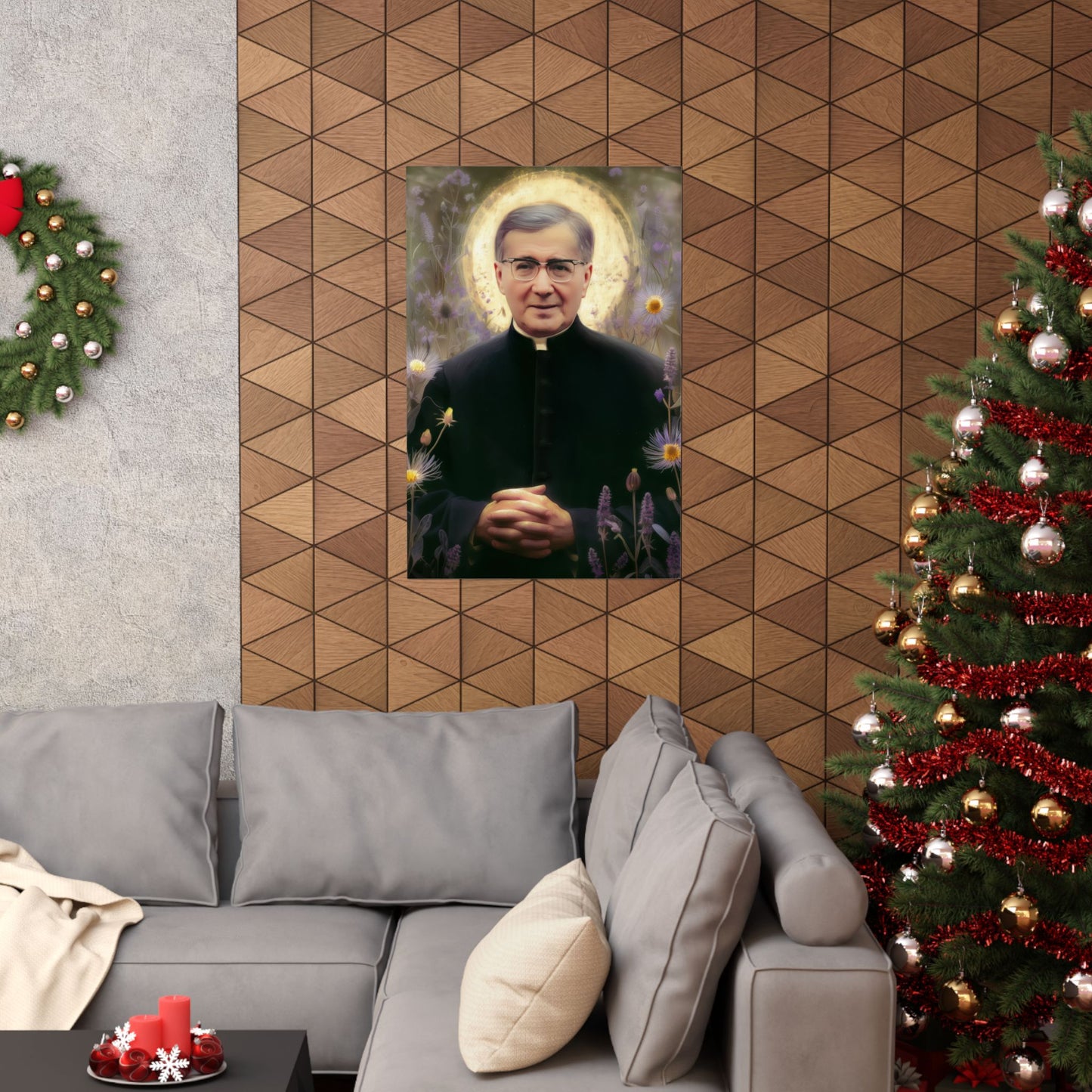 Saint Josemaría Escrivá - Sanctified Souls Print - Multiple Sizes - Premium Matte Vertical Posters