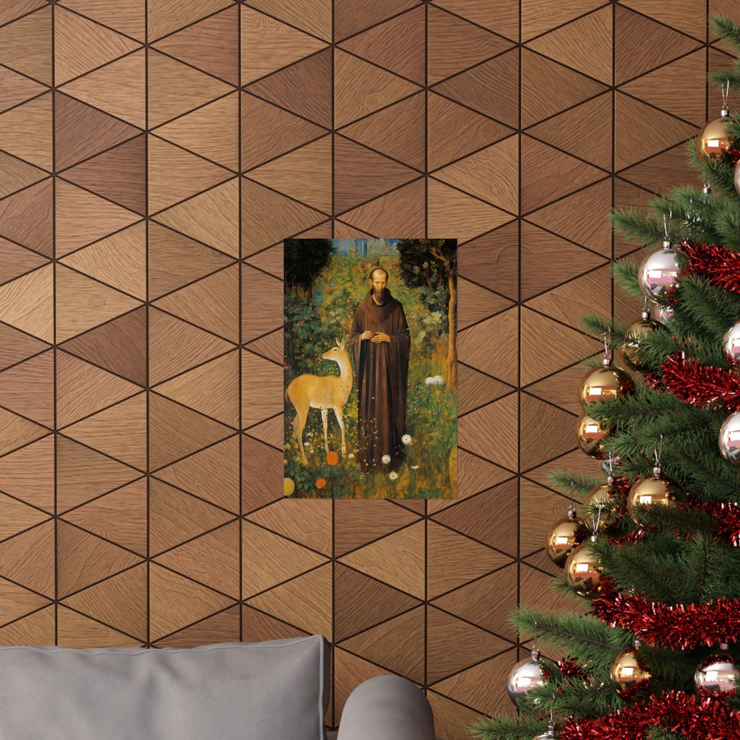 Saint Giles - Sanctified Souls Print - Multiple Sizes - Premium Matte Vertical Posters