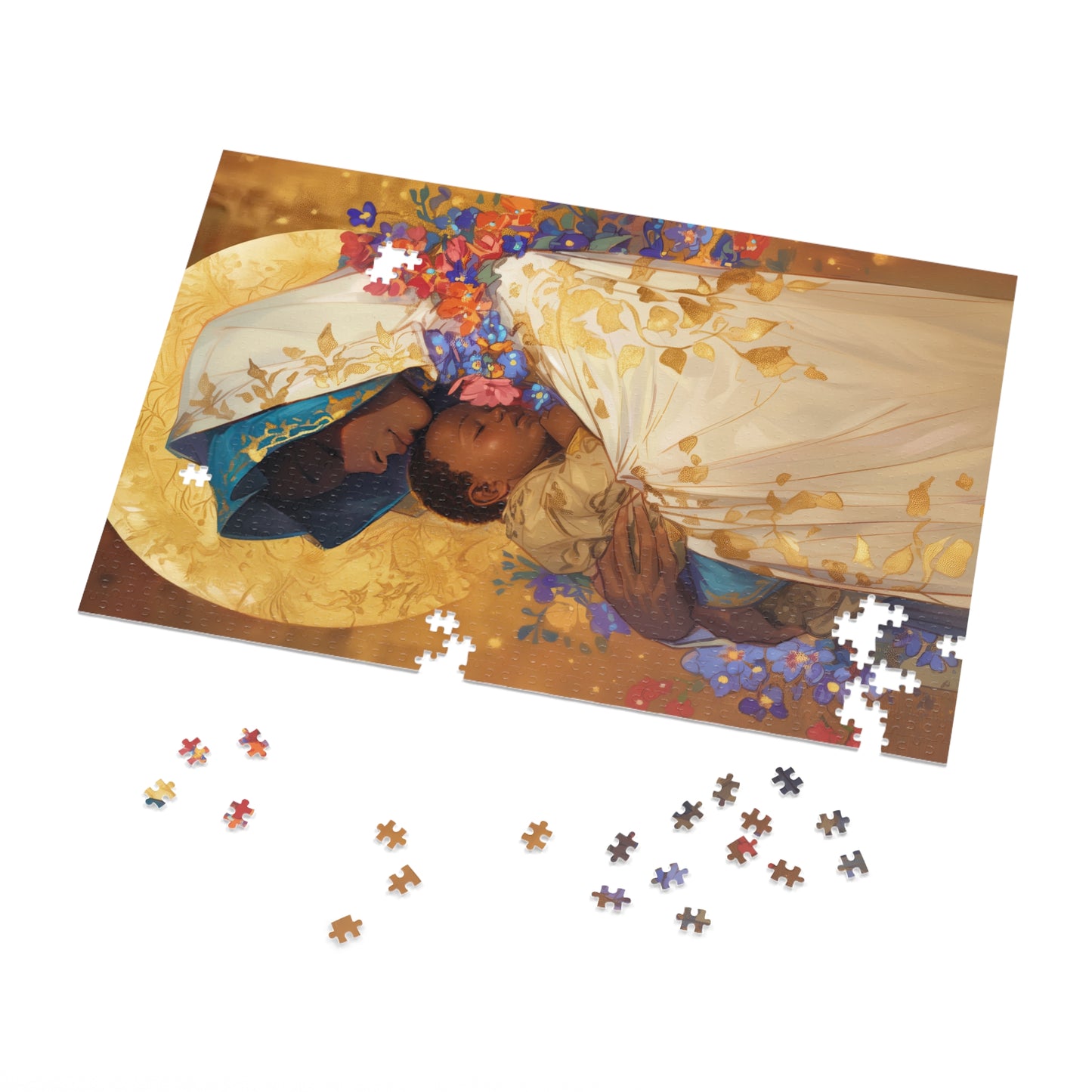 Divine Radiance- Our Lady of Kibeho's Blessing - Puzzle and Keepsake Tin - Religious (30, 110, 252, 500,1000) - Religious Puzzle - Religious