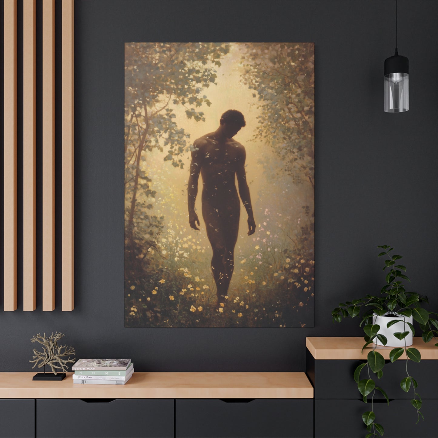 Saint Adam - Museum Wrapped Canvas - Sanctified Souls Print - Religious Art for your Home