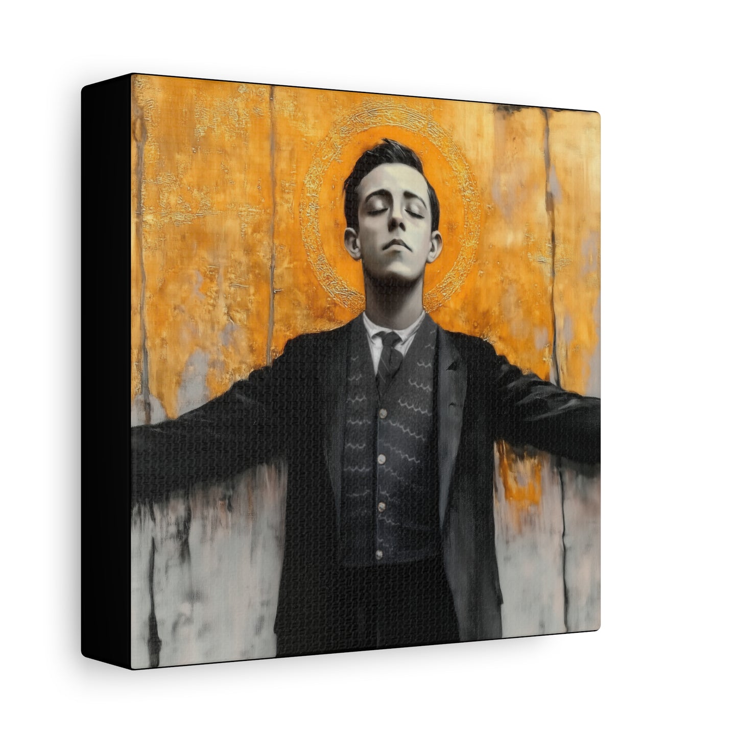 Blessed Miguel Pro- Gallery Wrapped Canvas - Print - Religious Art for your Home - Catholic Saint Art Print - Home Decor - Catholic Art