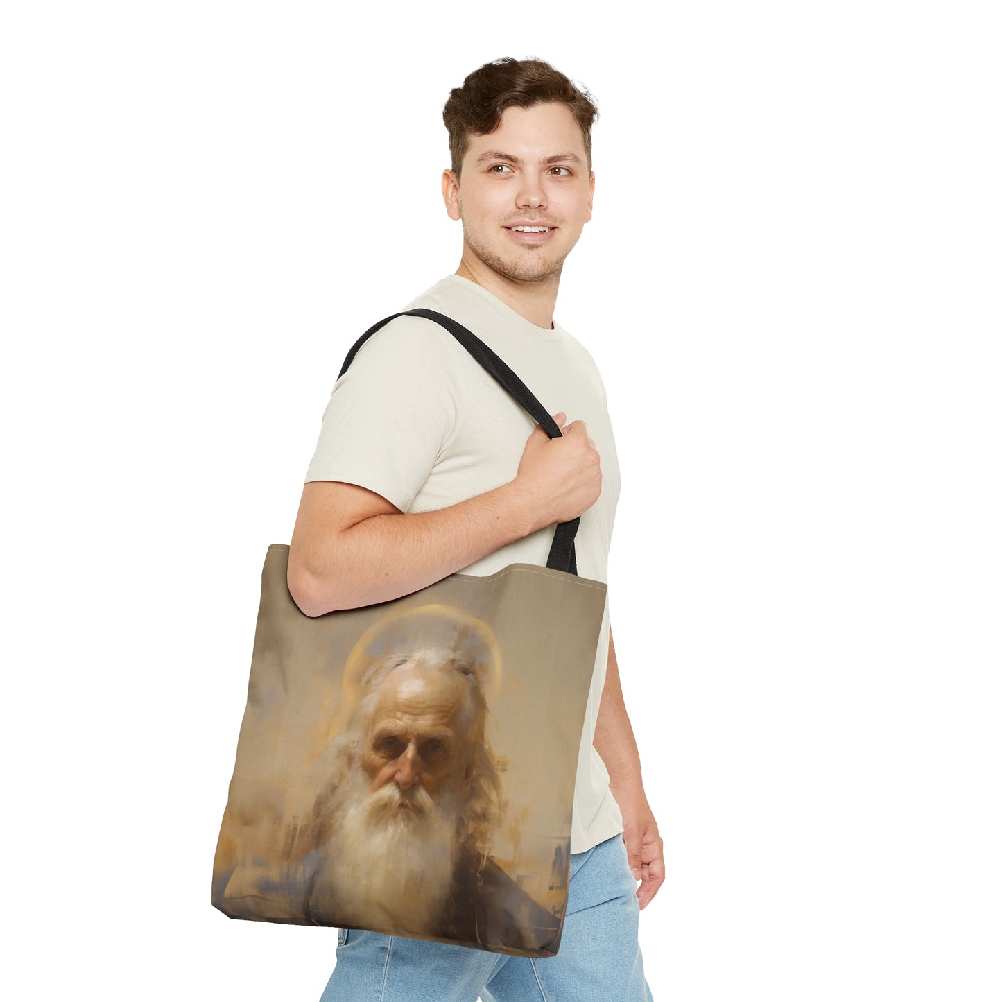 Saint Zachariah Tote Bag - Large Medium Small Faith Art Bag - Catholic Faith Purse - Religious - Prayer Bag - Devotional Purse