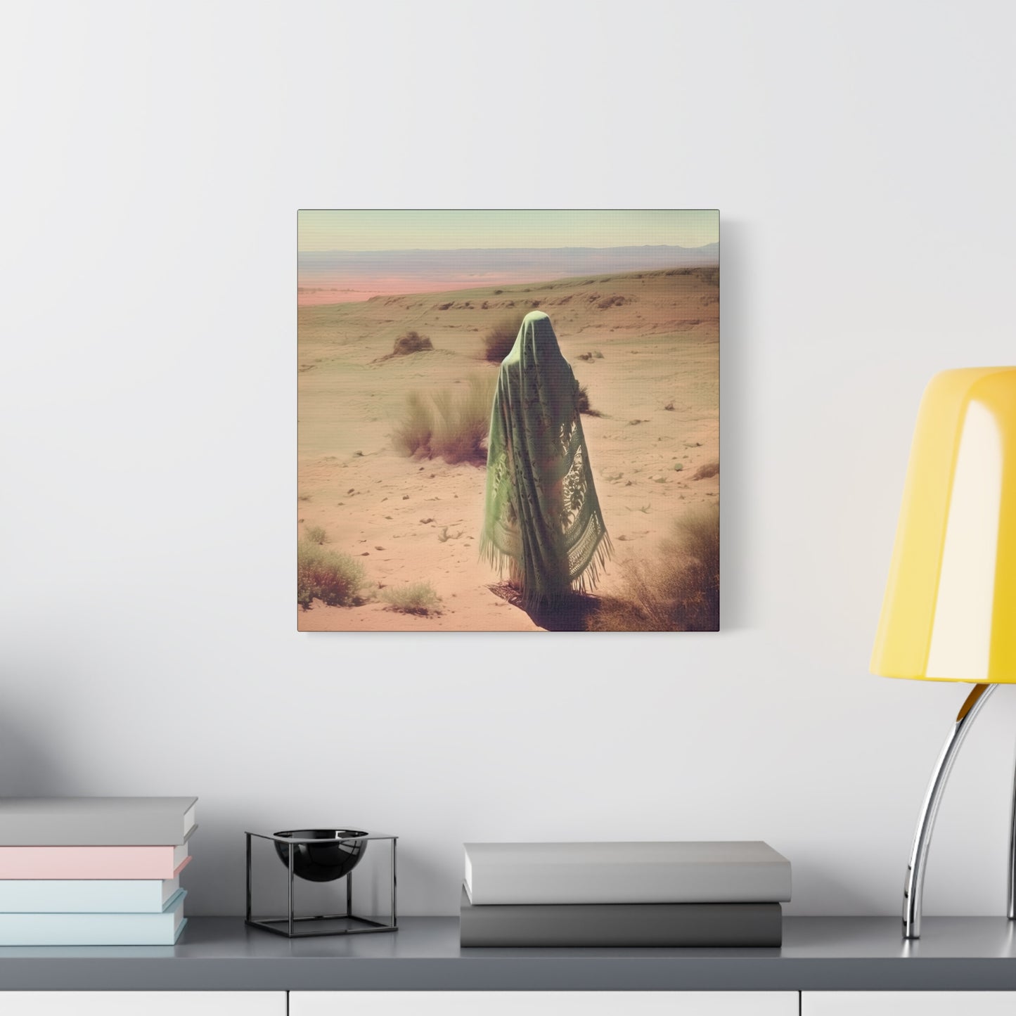 Saint Theodora of Alexandria  - Museum Wrapped Canvas - Sanctified Souls Print - Desert Mothers Series - Fine art Print - Religiou
