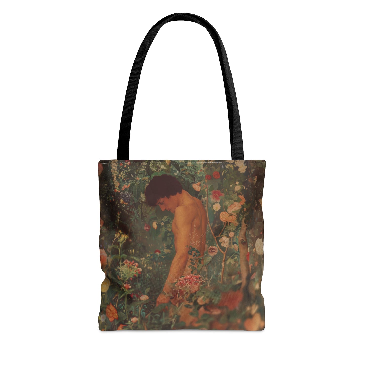 Saint Adam - Tote Bag - Large Medium Small Faith Art Bag - Re usable Tote Purse - Double Sided - Catholic Art Bag