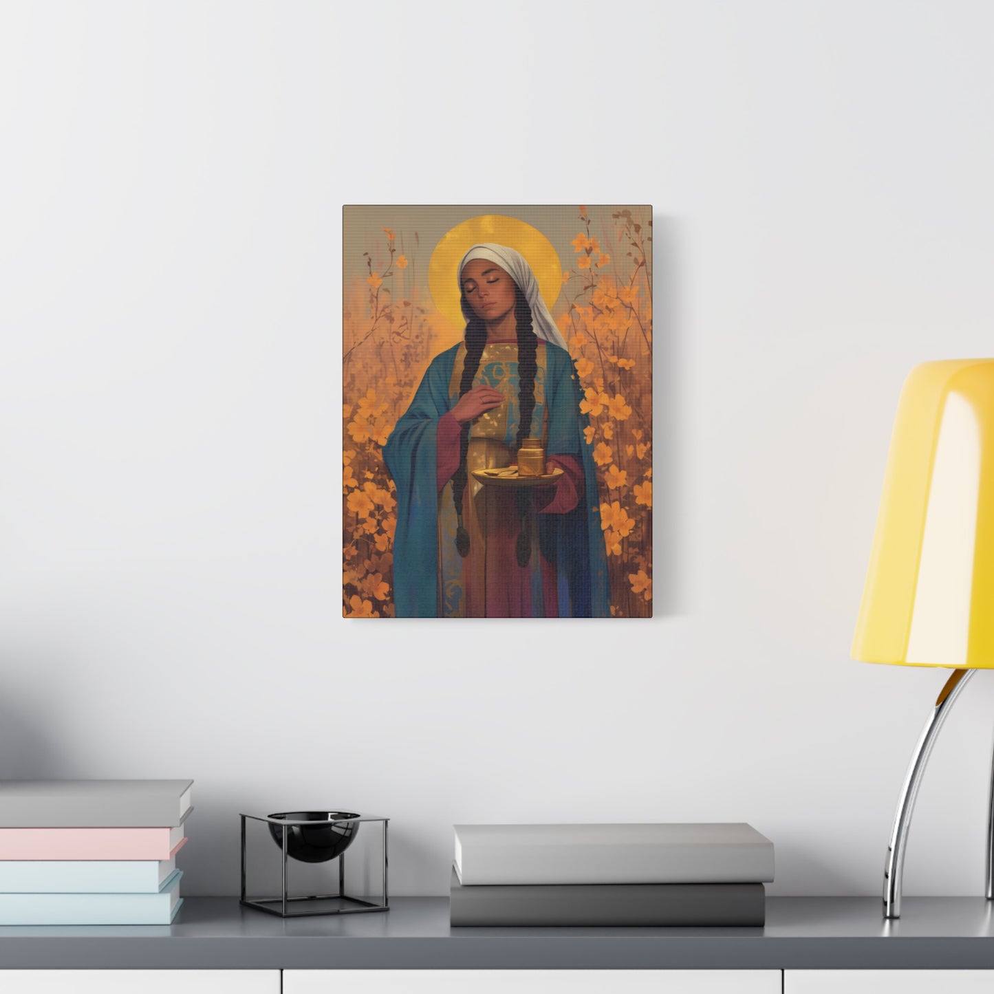 Saint Hermione of Ephesus - Gallery Wrapped Canvas - Print - Religious Art for your Home - Catholic Art Print