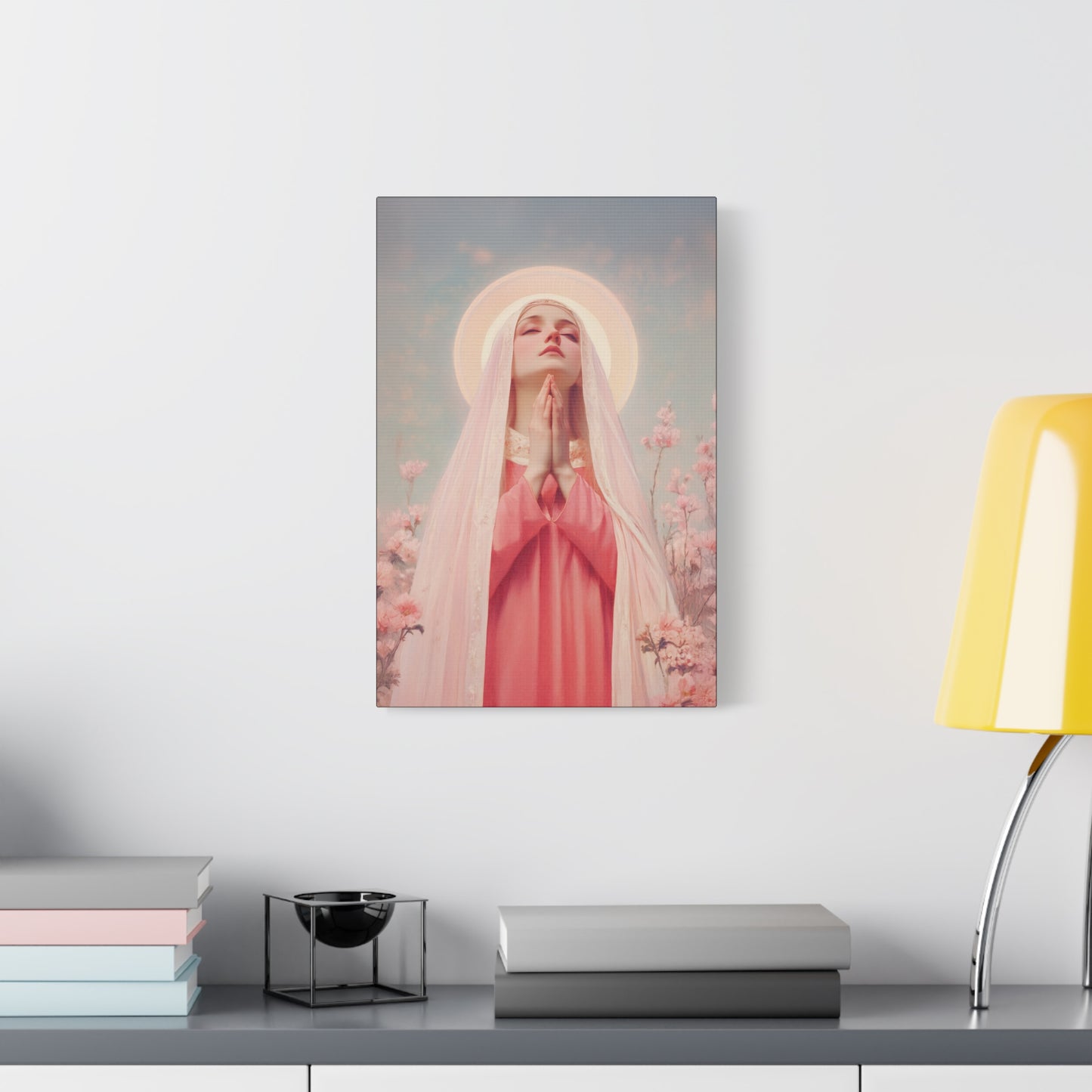 Saint Illuminata - Gallery Wrapped Canvas - Print - Religious Art for your Home - Catholic Art Print