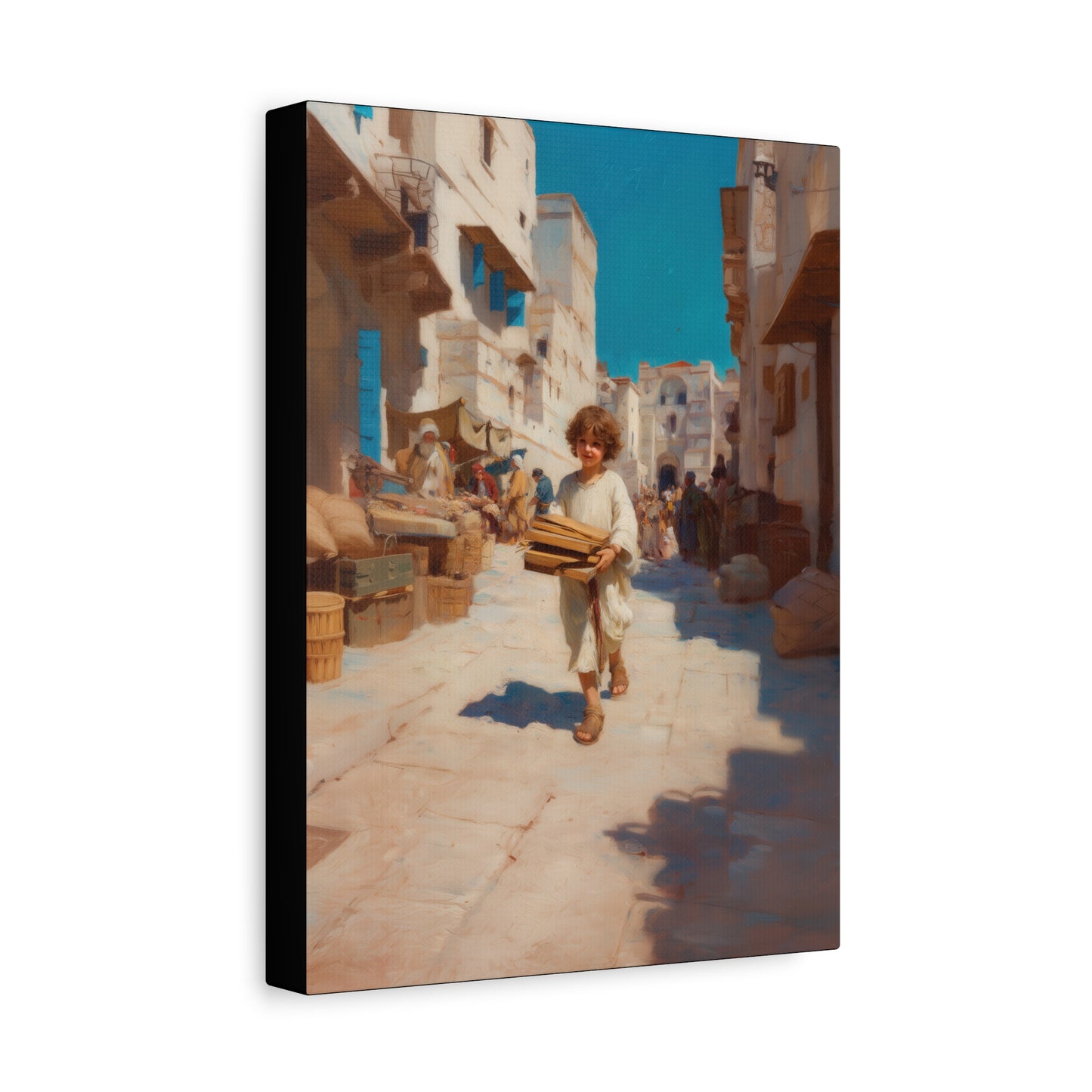Nazareth and the Hidden Light of Christ - Gallery Wrapped Canvas - Print - Religious Art for your Home - Catholic Art