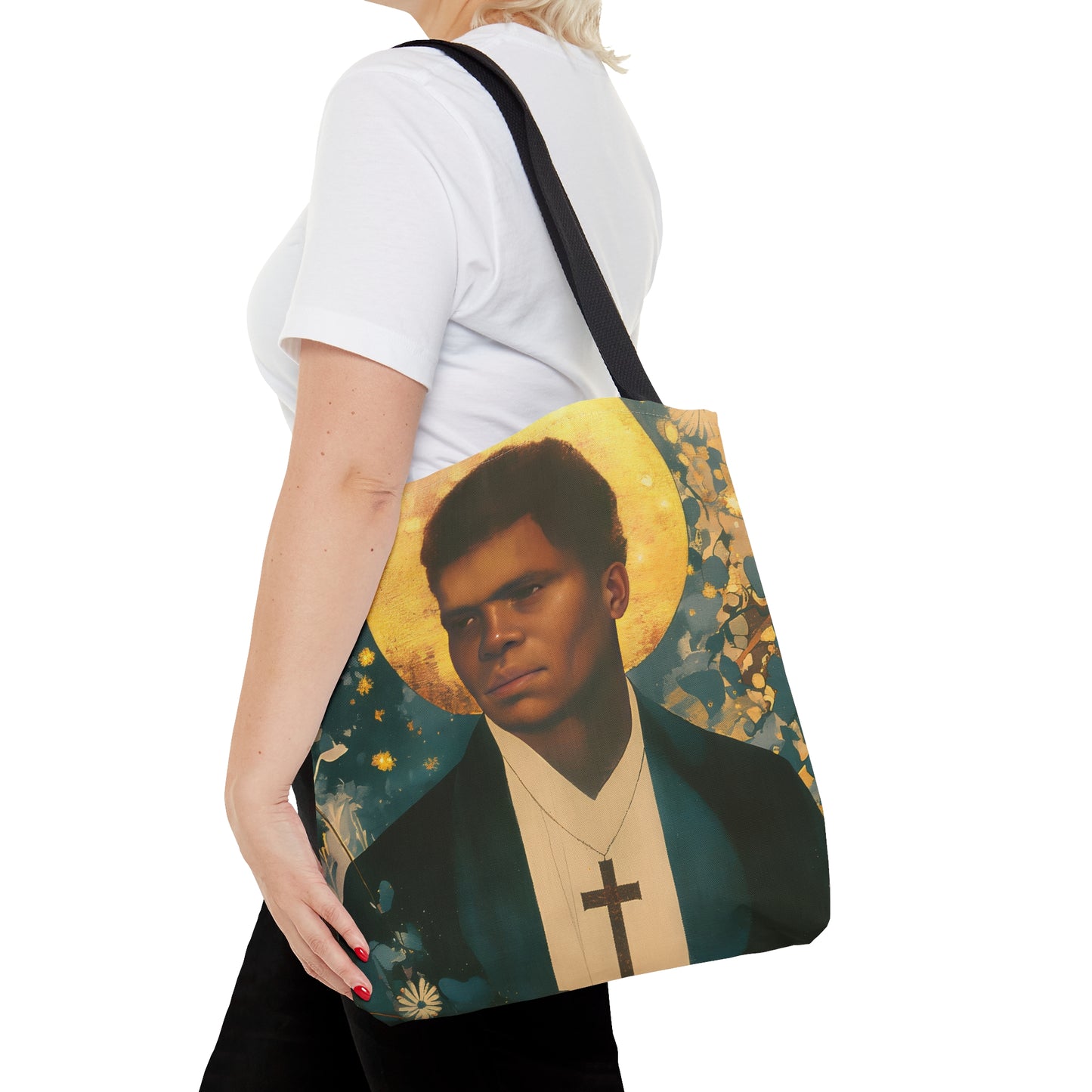 Blessed Peter To Rot Tote Bag - Large Medium Small Faith Art Bag - Catholic Faith Purse - Religious Carry All Reusable Tote Bag