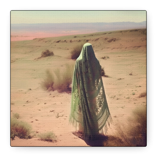 Saint Theodora of Alexandria  - Museum Wrapped Canvas - Sanctified Souls Print - Desert Mothers Series - Fine art Print - Religiou