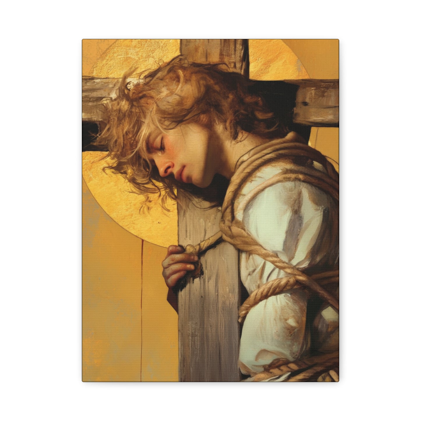 Saint Dismus, The 'Good Thief' - Gallery Wrapped Canvas - Print - Religious Art for your Home - Catholic Art