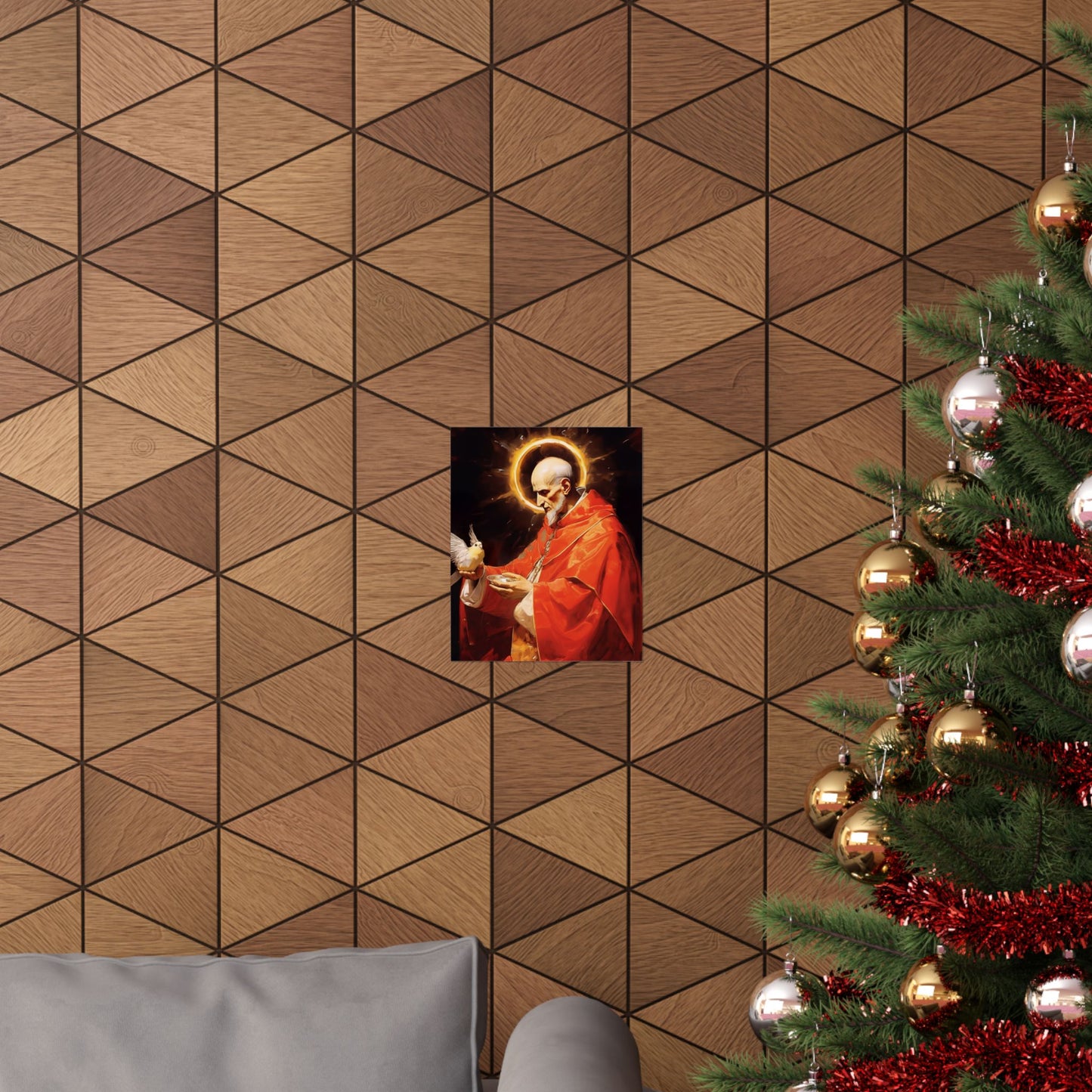 Pope Saint Gregory the Great Print - Sanctified Souls Print - Multiple Sizes - Premium Matte Vertical Posters