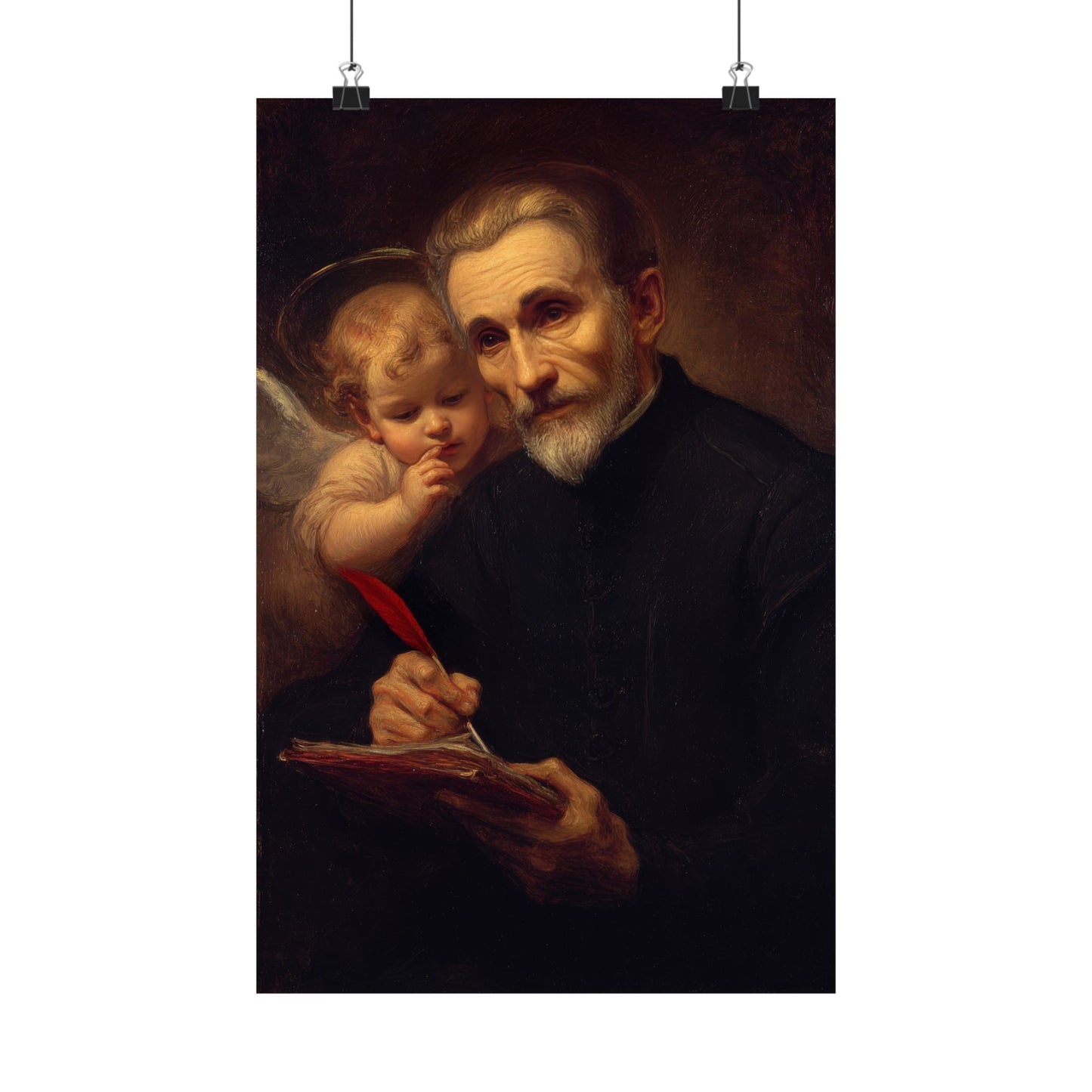 Saint Peter Canisius - Sanctified Souls Print - Multiple Sizes - Premium Matte Vertical Posters