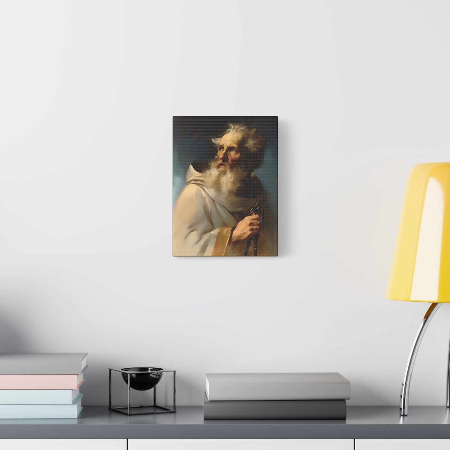 Saint Peter the Apostle - Museum Wrapped Canvas - Print - Religious Art for your Home - Christian print - Prayer Room - Catholic