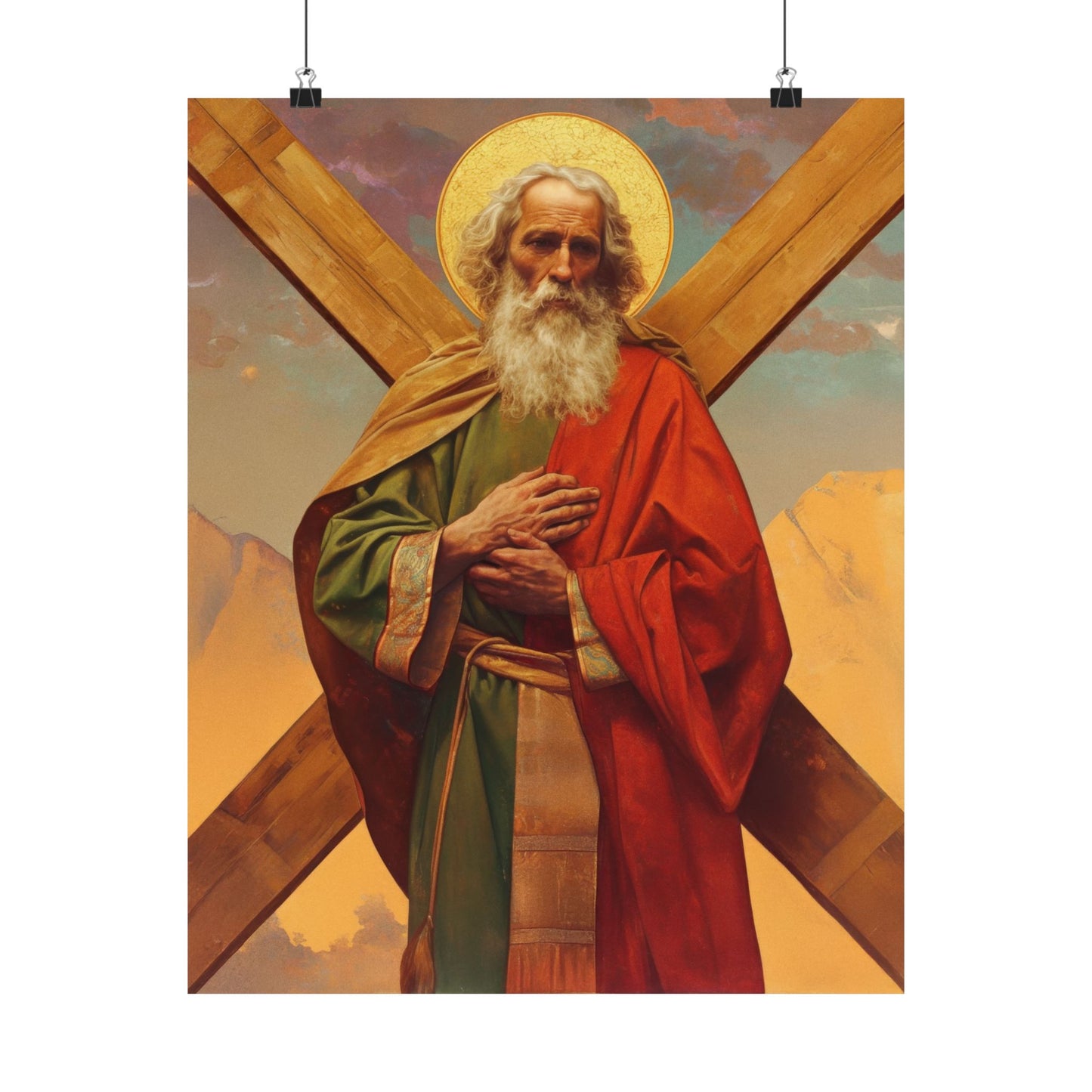 Copy of Copy of Saint John the Apostle - Sanctified Souls Print - Multiple Sizes - Premium Matte Vertical Posters