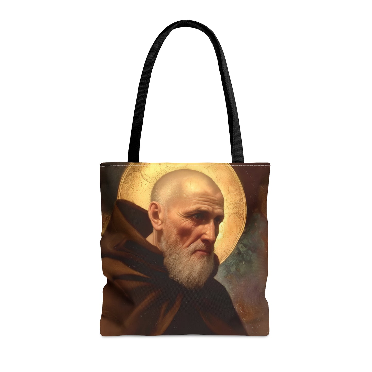 Saint Ignatius of Laconi - Tote Bag - Large Medium Small Faith Art Bag - Catholic Faith Purse